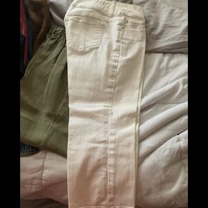 White jeans